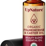 UpNature Beauty Castor Oil Roll On Eye Roller - Roller Ball for Face, Eyes