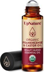 UpNature Beauty Castor Oil Roll On Eye Roller - Roller Ball for Face, Eyes
