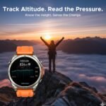 Anywise W1 Pro Mens Smart Watch, 5ATM Dual-Band GPS Offline Maps - Image 8