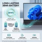 15.6 inch Laptop, Core 8100Y, 4GB So-Dimm RAM, 128GB SSD, Windows 11 - Image 6