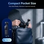 4K Vlogging Camera, Pocket Digital Camera, 330° Rotating Lens - Image 6