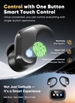 Wireless Earbuds, Smart Touchscreen Ear Buds, ENC Clear Calls Bluetooth 5.4 - Image 8