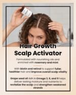 Hair Growth Serum Scalp Stimulator for Fuller-Looking Hair & Healthy Scalp - Image 2