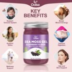 15 OZ Irish Sea Moss Gel, Raw Sea Moss and Elderberry Mixture - Image 2