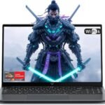 KAIGERR Gaming Laptop, Laptop with AMD Ryzen 7430U(Up to 4.3GHz), 16GB DDR4 512GB SSD Laptop Computer, 1920P FHD Display, WiFi 6, USB3.2, Type_C, Webcam Cover Slide