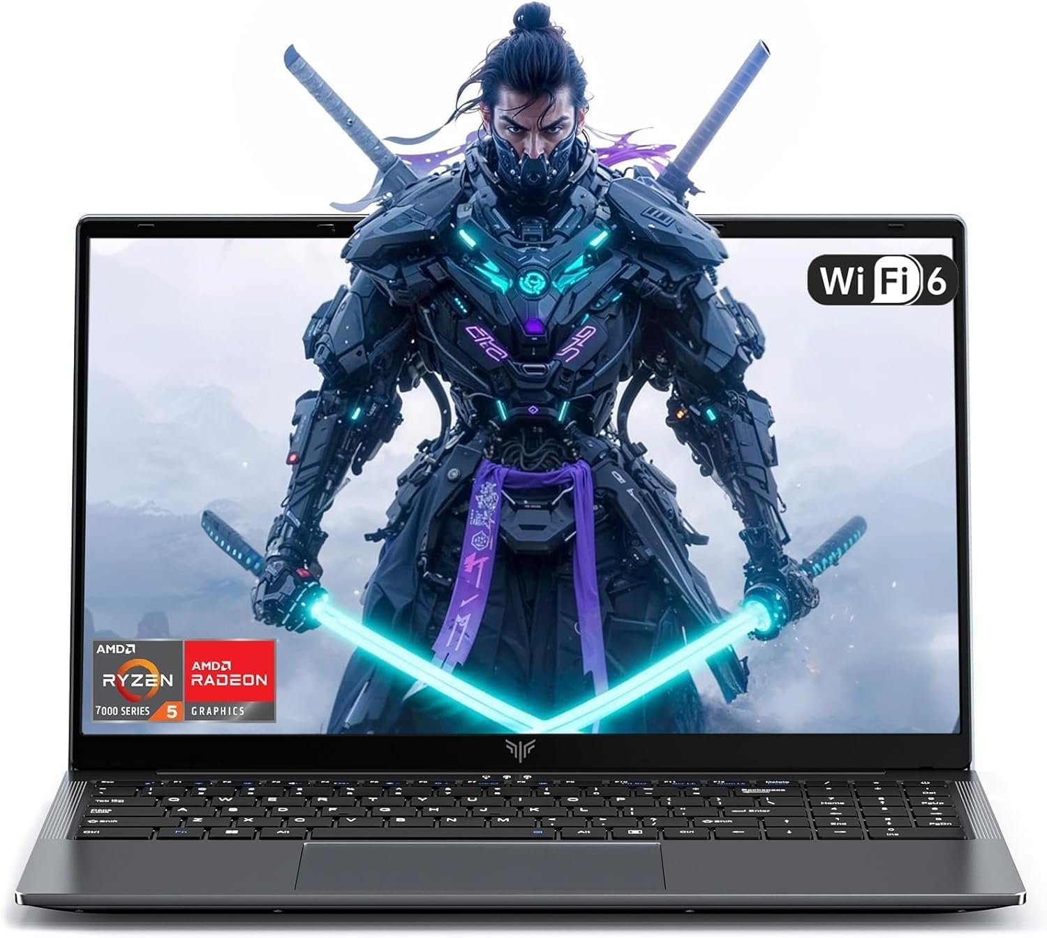 71jQNrN-A1L._AC_SL1500_.jpg KAIGERR Gaming Laptop, Laptop with AMD Ryzen 7430U(Up to 4.3GHz), 16GB DDR4 512GB SSD Laptop Computer, 1920P FHD Display, WiFi 6, USB3.2, Type_C, Webcam Cover Slide - Image 1