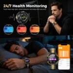 SOUYIE SW-7 Lux Smart Watch for Men, 1.43" AMOLED, AI Voice, Bluetooth Call - Image 8