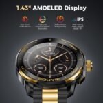 SOUYIE SW-7 Lux Smart Watch for Men, 1.43" AMOLED, AI Voice, Bluetooth Call - Image 5