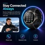 Military Smart Watch for Men with 100 Days Battery/Flashlight/Compass - Image 6
