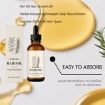 LOYOTICE 2Pcs Fari Oil Hair Growth Oil,Fari Hair Oil,Botanical Scalp Oils with Herbal Infusion – Lightweight Daily Nourishment for Dry Scalp & Edges, Organic Plant-Based Formula for All Hair Types - Image 5