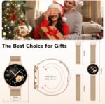 Smart Watches for Women, 1.27" AMOLED Health Fitness Tracker with Bluetooth Calling (Answer/Make Calls), 120+ Sports Modes, Timer, IP68 Waterproof Watch for Android/iPhone - Image 7