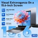 2026 Laptops Computer,15.6" Windows 11 Pro Laptop with Office 365 included,8GB RAM 256GB SSD,Intel Pentium Process,6H Battery,Mini HDMI,cam|Mic,Portable Thin Lap Top for College Student Business Work - Image 3