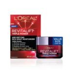 L'Oreal Paris Revitalift Triple Power Rich Night Cream, 2.55 oz