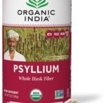 Organic India Whole Psyllium Husk Powder Organic, Vegan, 12 oz (Pack of 1)