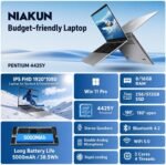 2026 Laptops Computer,15.6" Windows 11 Pro Laptop with Office 365 included,8GB RAM 256GB SSD,Intel Pentium Process,6H Battery,Mini HDMI,cam|Mic,Portable Thin Lap Top for College Student Business Work - Image 2