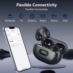 Open Ear Headphones Bluetooth 5.3 Wireless Bone Conduction Clip On Earbuds - Image 5
