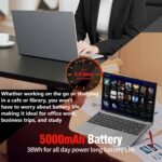 KUMNOSAL 2026 Laptop,15.3 Inch Laptop with i5-8210Y(Up to 3.6GHz), 24GB RAM 512GB SSD,FHD IPS 1200p,180°Open Portable Laptop, WiFi 5, UHD Graphics, Win 11 Pro Laptops for Business Light Gaming - Image 5