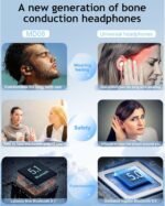 MONODEAL
Bone
Conduction
Headphones
with
Mic,Open
Ear
Headphones
Wireless - Image 8