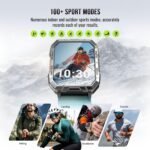 Military Smart Watch for Men with 100-Day Standby/Flashlight/Compass - Image 5