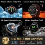 SOUYIE GPS Smart Watch for Men, 1.43" AMOLED Display Rugged Fitness Tracker - Image 9