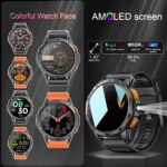 Military Smart Watch for Men, Built-in GPS, 30-day standby, 1.43" AMOLED - Image 4