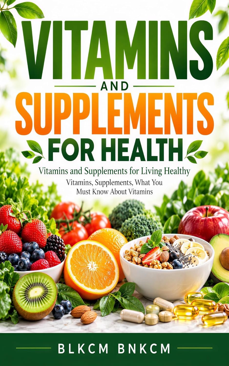 8166ikufNaL._SL1500_.jpg Vitamins and Supplements for Health: Vitamins and Supplements for Living Healthy, Vitamins, Supplements, What You Must Know About Vitamins (The Supplement Decoded Series) - Image 1