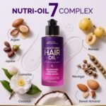 Anti-Frizz Hair Oil for Dry, Curly & Damaged Hair – Hair Treatment, 3.4oz - Image 5