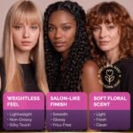Anti-Frizz Hair Oil for Dry, Curly & Damaged Hair – Hair Treatment, 3.4oz - Image 7