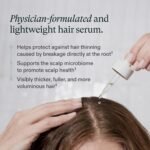 Nutrafol Women's Hair Serum, Supports Visibly Thicker and Stronger Hair, Vegan, Lightweight and Fast-Absorbing. - Image 3