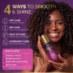 Anti-Frizz Hair Oil for Dry, Curly & Damaged Hair – Hair Treatment, 3.4oz - Image 6