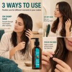 Moroccan Argan Hair Oil 100ml, Frizz Control & Heat Protectant for All Hair - Image 7