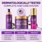 Anti-Frizz Hair Oil for Dry, Curly & Damaged Hair – Hair Treatment, 3.4oz - Image 10