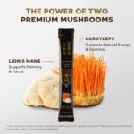 NOGUNGDONGCHUNGHACHO Lion's Mane Mushroom & Cordyceps Liquid Herbal Supplement for Daily Wellness & Energy Support, Premium Korean Ingredients, 30 Count - Image 3