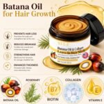 SLUJ Batana Oil for Hair Growth, Natural Batana Oil Leave-In Hair Mask - Image 2