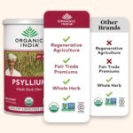 Organic India Whole Psyllium Husk Powder Organic, Vegan, 12 oz (Pack of 1) - Image 5