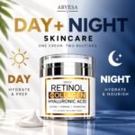 Retinol Cream for Face with Collagen & Hyaluronic Acid, Non-Greasy - Image 9