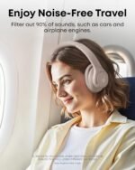 Soundcore by Anker Q20i Hybrid Active Noise Cancelling Headphones, Taupe - Image 2