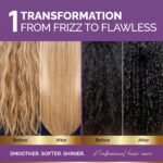 Anti-Frizz Hair Oil for Dry, Curly & Damaged Hair – Hair Treatment, 3.4oz - Image 2