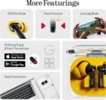Nothing Ear (a) Wireless Earbuds, 45dB Hybrid Noise Cancelling Earbuds, Hi-Res Audio, Advanced Equaliser, Dual Connect, 6 Mics, 42.5H Playtime Ear Buds Wireless Bluetooth, Yellow - Image 2