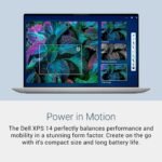 Dell XPS 14 Premium Laptop DA14250-14.5-inch Touch 3.2K OLED 48-120Hz Display, Intel Core Ultra 7 255H, Intel Arc Graphics, 32GB Memory, 1TB SSD, Backlit English Keyboard with Fingerprint Reader - Image 2