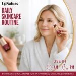 UpNature Beauty Castor Oil Roll On Eye Roller - Roller Ball for Face, Eyes - Image 4