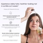 Growplex Rosemary Elixir – Daily Scalp Oil with 9 Essential Oils – Lightweight, Non-Greasy Formula for a Healthy-Looking Scalp – For Men & Women – 2oz - Image 3