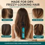 Moroccan Argan Hair Oil 100ml, Frizz Control & Heat Protectant for All Hair - Image 3