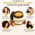 SLUJ Batana Oil for Hair Growth, Natural Batana Oil Leave-In Hair Mask - Image 9