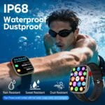 Smart Watch for Men & Women, 1.88" HD Screen, 120+ Sports Modes Black - Image 5