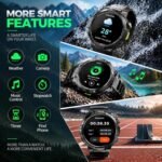 Military Smart Watches for Men (Answer/Make Call), 50+ Day Battery,1.53" HD - Image 8