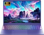 16" Purple Laptop Computer,16GB RAM 256GB SSD,Core i7-6500U CPU