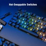 ASUS ROG Strix Scope II X Wired USB Mechanical Gaming Keyboard – 100% Full-Size, Hot Swappable Pre-lubed ROG NX Snow V2 Linear Switches, PBT Keycaps, RGB, PC/Mac Support - Black - Image 2